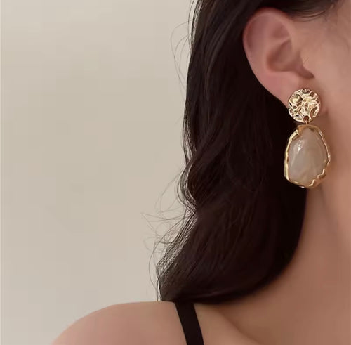 Amber Glow Earrings